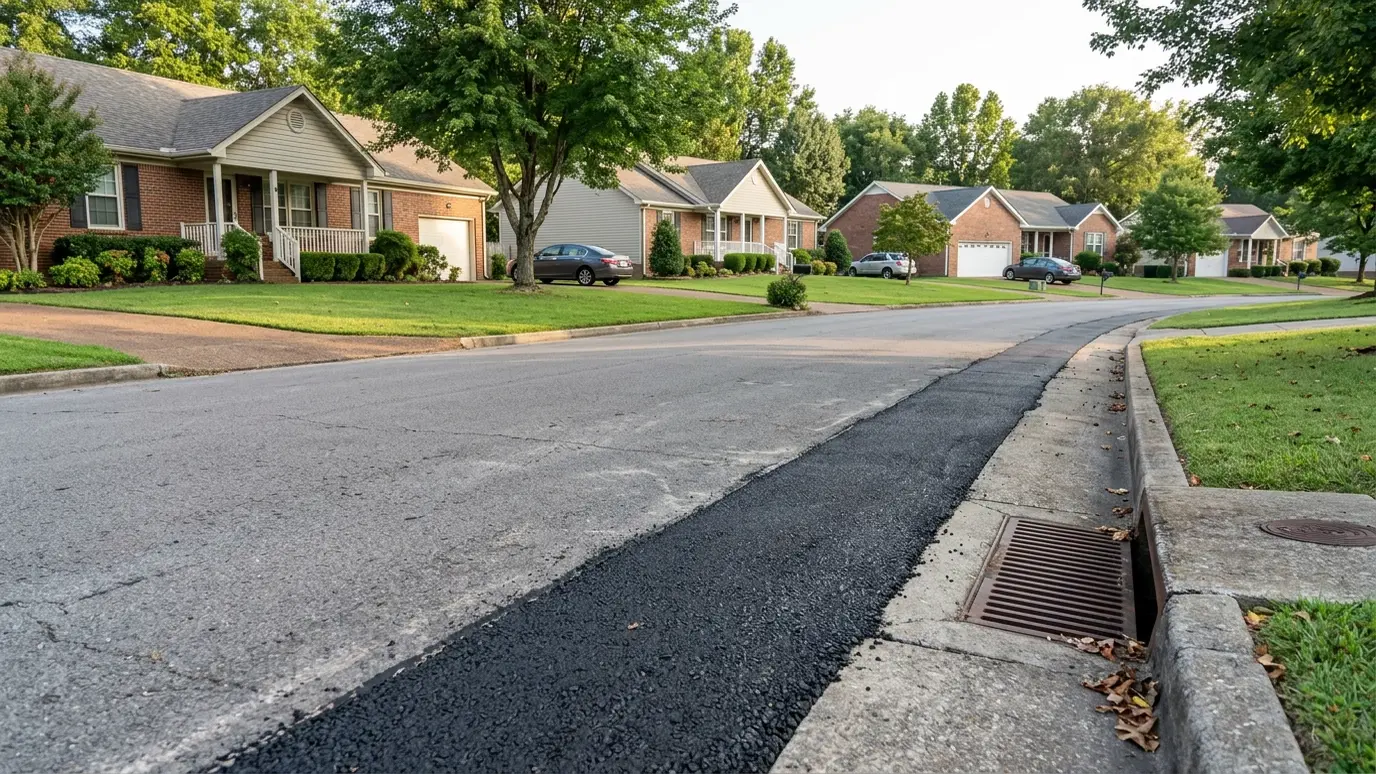 Underground utilities in Antioch, Tennessee