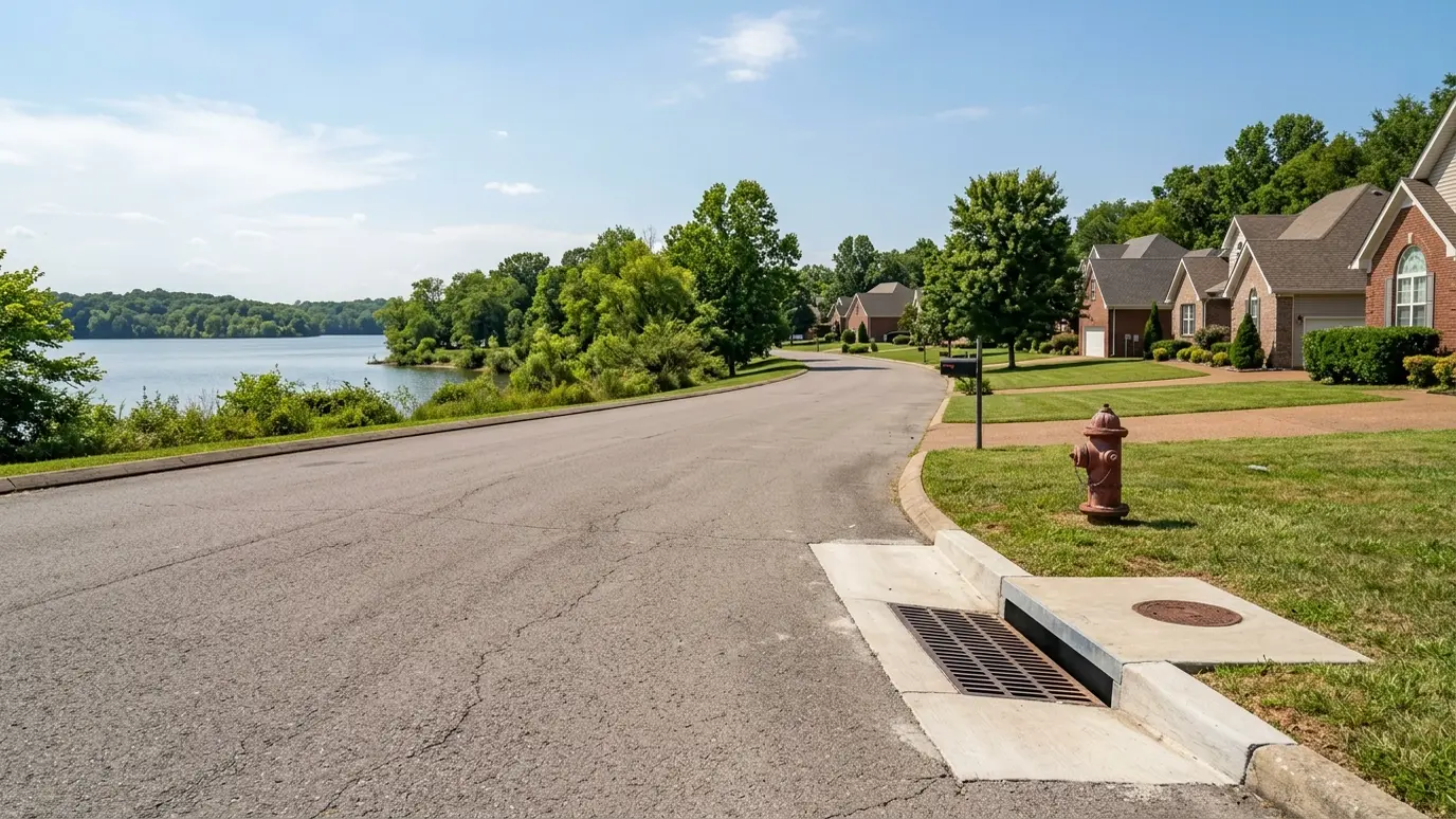Underground utilities in La Vergne, Tennessee
