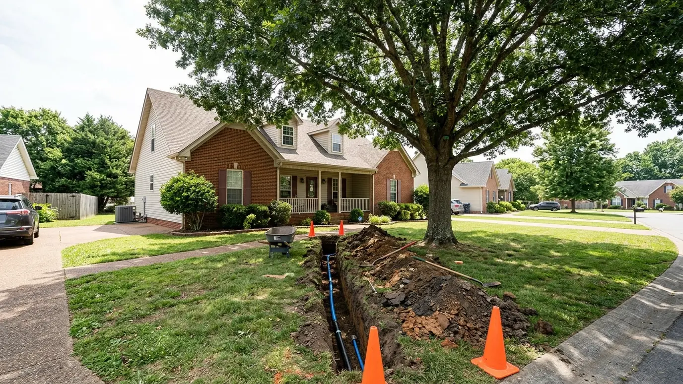 Underground utilities in Murfreesboro, Tennessee