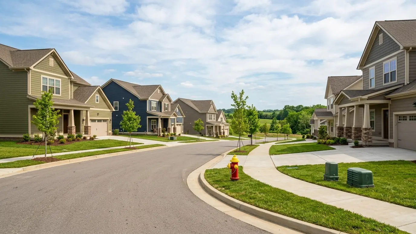 Underground utilities in Spring Hill, Tennessee