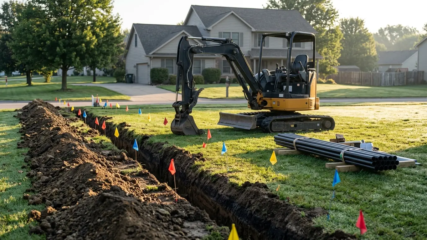 How Underground Utility Installation Works: From First Call to Finished Yard