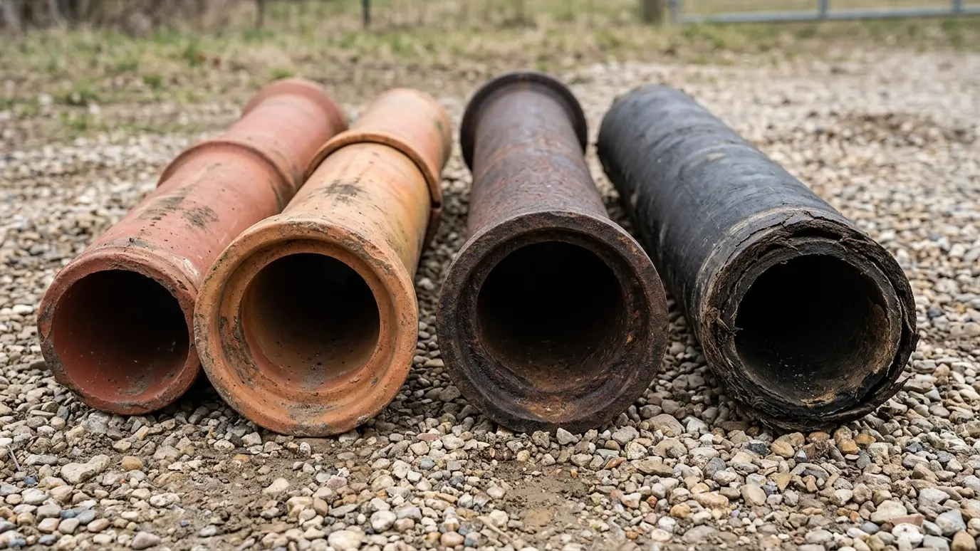 Old Clay, Cast Iron and Orangeburg Pipe Guide explained for Nashville and Middle Tennessee