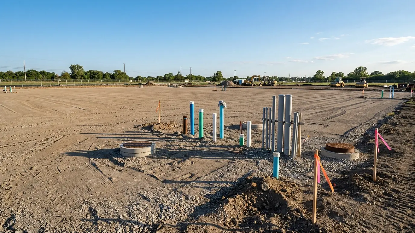 Commercial Site Utility Installation in Nashville and Middle Tennessee