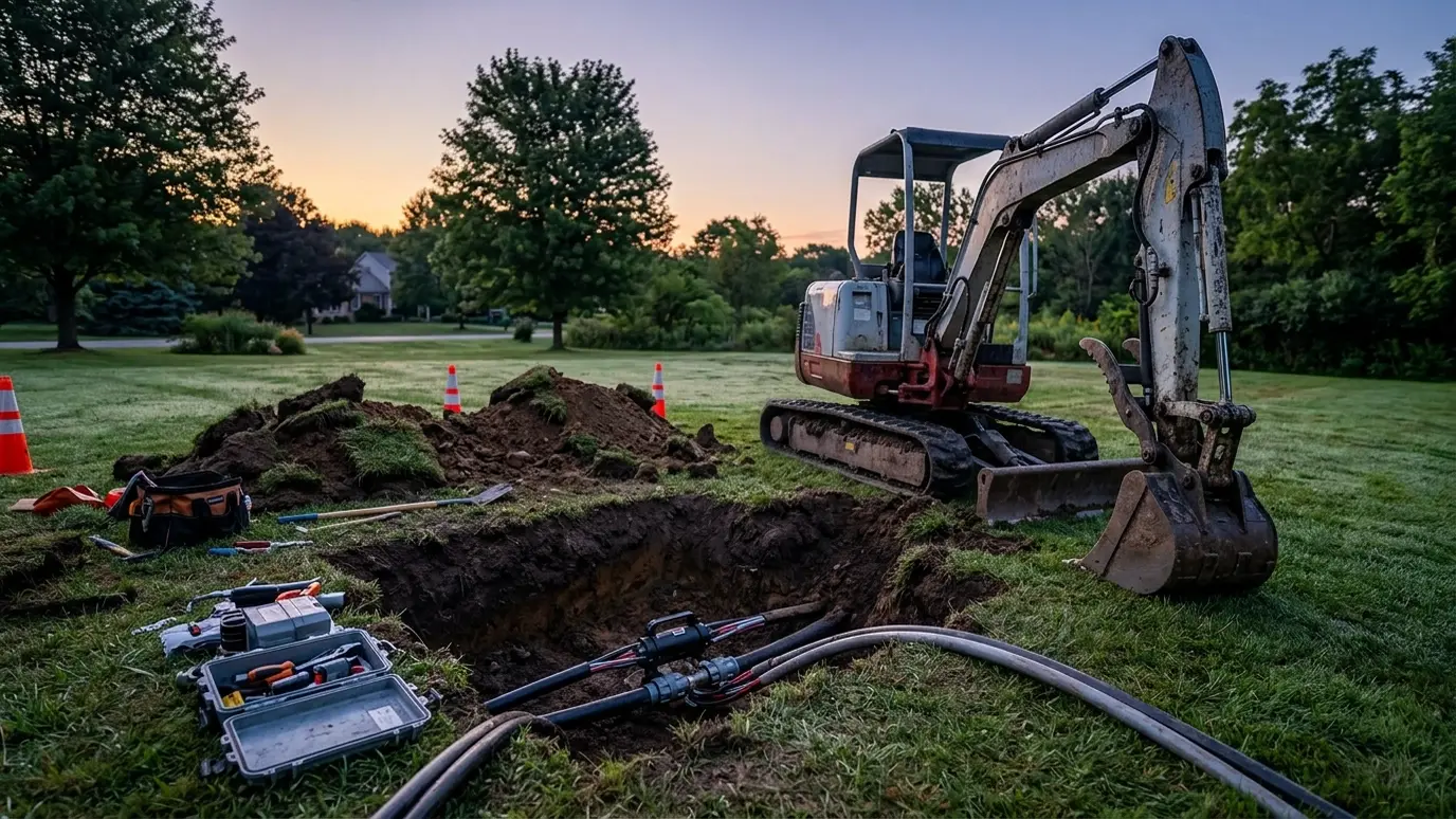Electrical Fault and Cable Repair Excavation in Nashville and Middle Tennessee