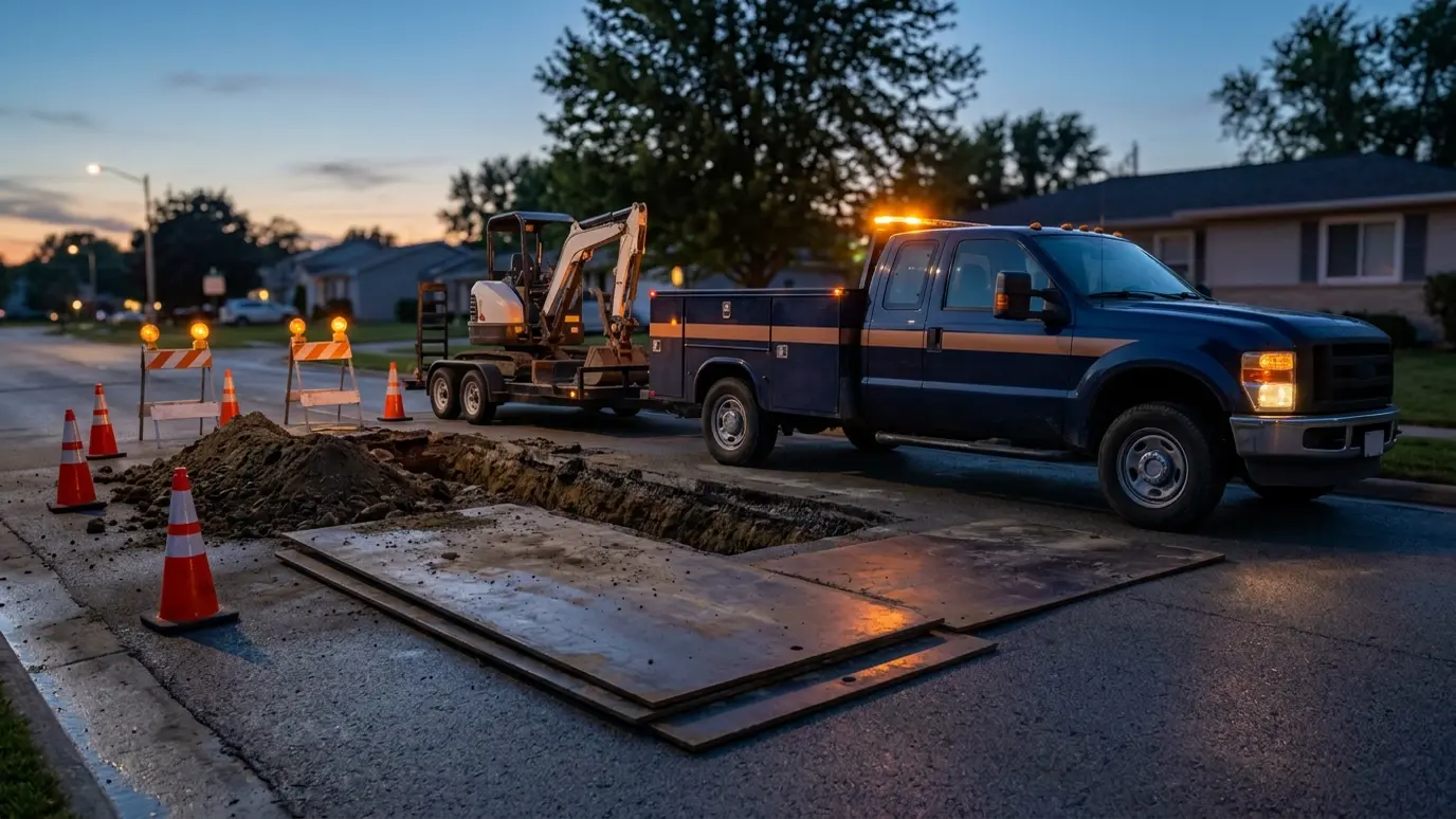 Emergency Underground Utility Repair in Nashville and Middle Tennessee