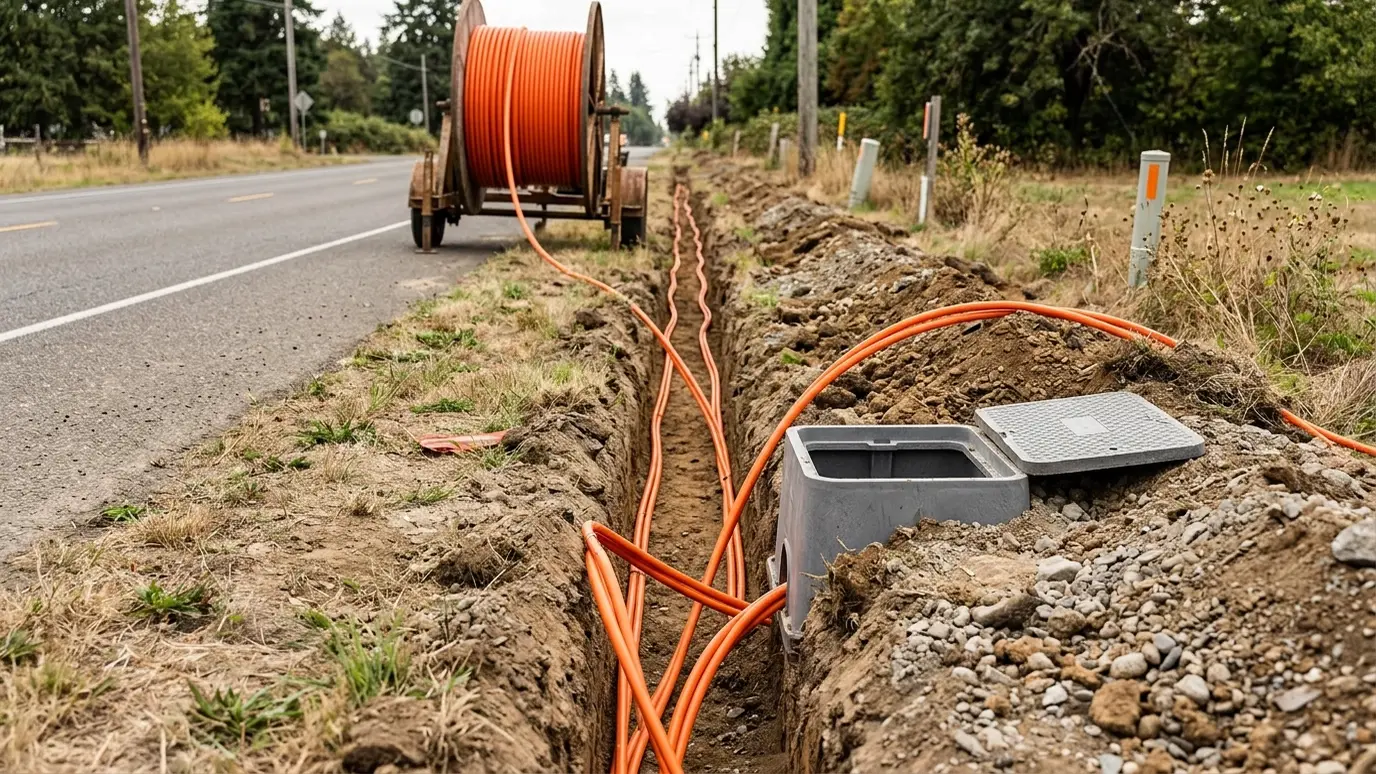 Fiber Optic Conduit Installation | Music City Utilities Fiber Optic Conduit Installation in Nashville and Middle Tennessee