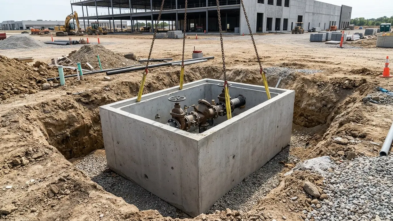 Valve and Meter Vault Installation in Nashville and Middle Tennessee
