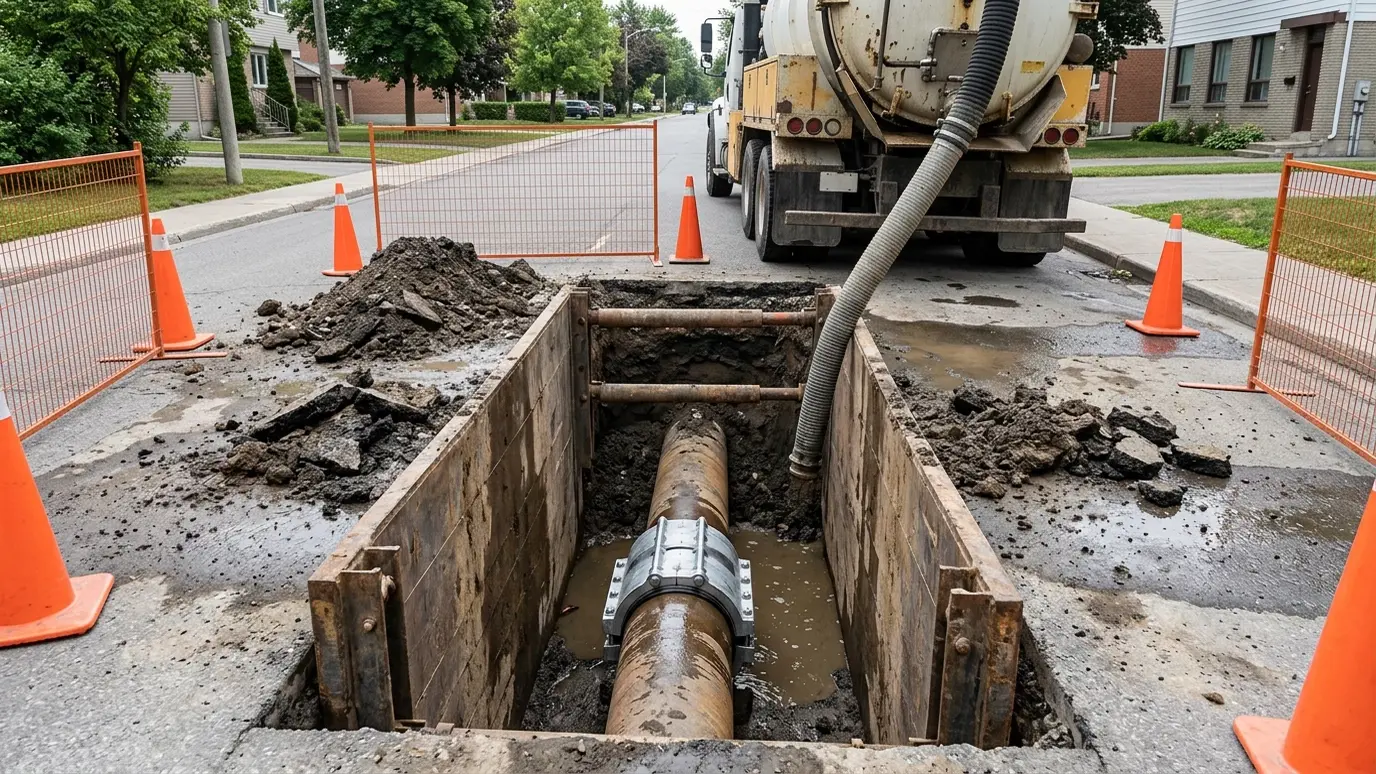 Water Main Break Repair in Nashville and Middle Tennessee